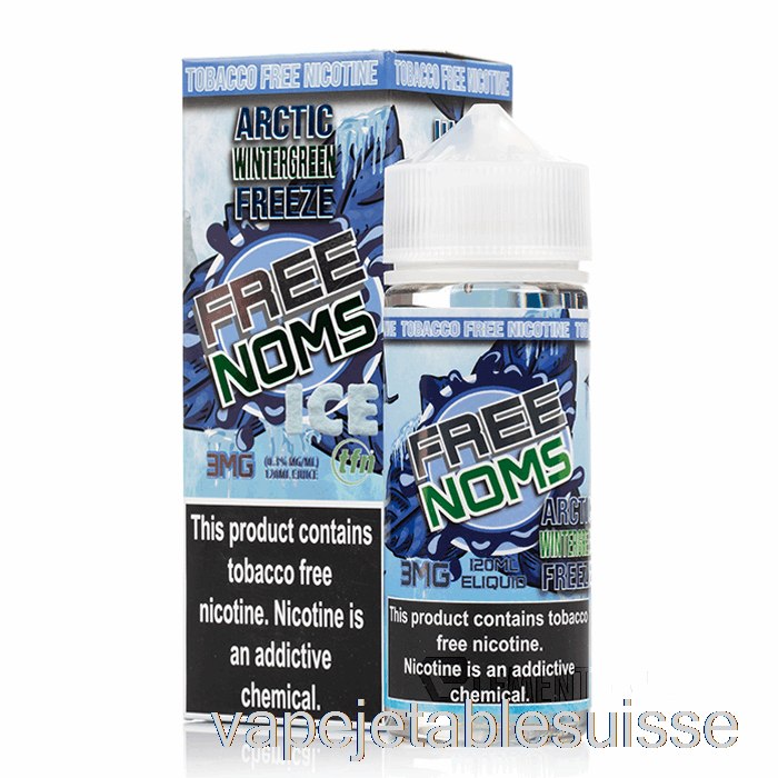 Vape Suisse Gaulthérie Arctique - E-liquides Nomenon - 120ml 0mg
